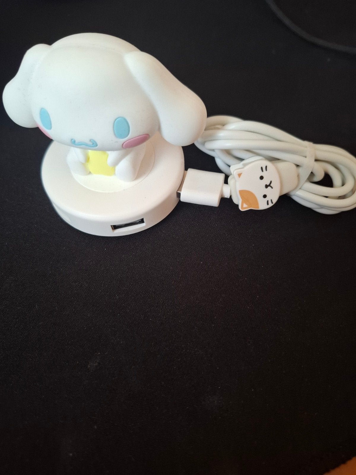 Cinnamoroll USB-oplader/nachtlampje 4 USB poorten, Ophalen of Verzenden, Zo goed als nieuw