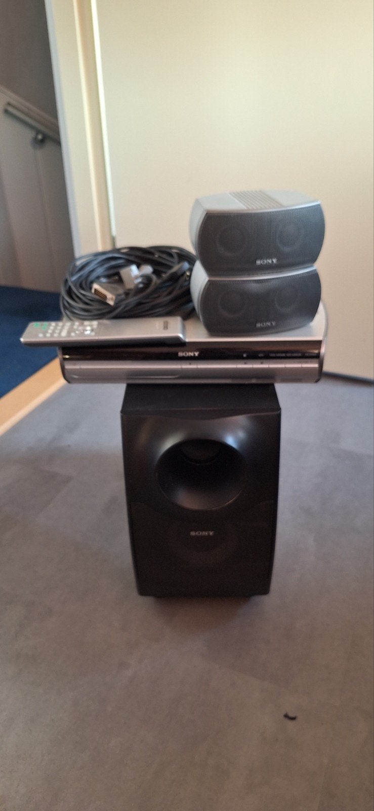 Sony DAV-X1 DVD Home Theatre System met S-FORCE PRO, Ophalen, Gebruikt, 2.1-systeem, 70 watt of meer