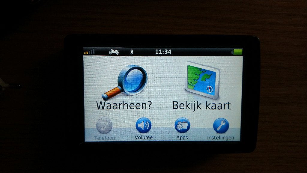 BMW motornavigatie V, Motoren, Ophalen, Gebruikt