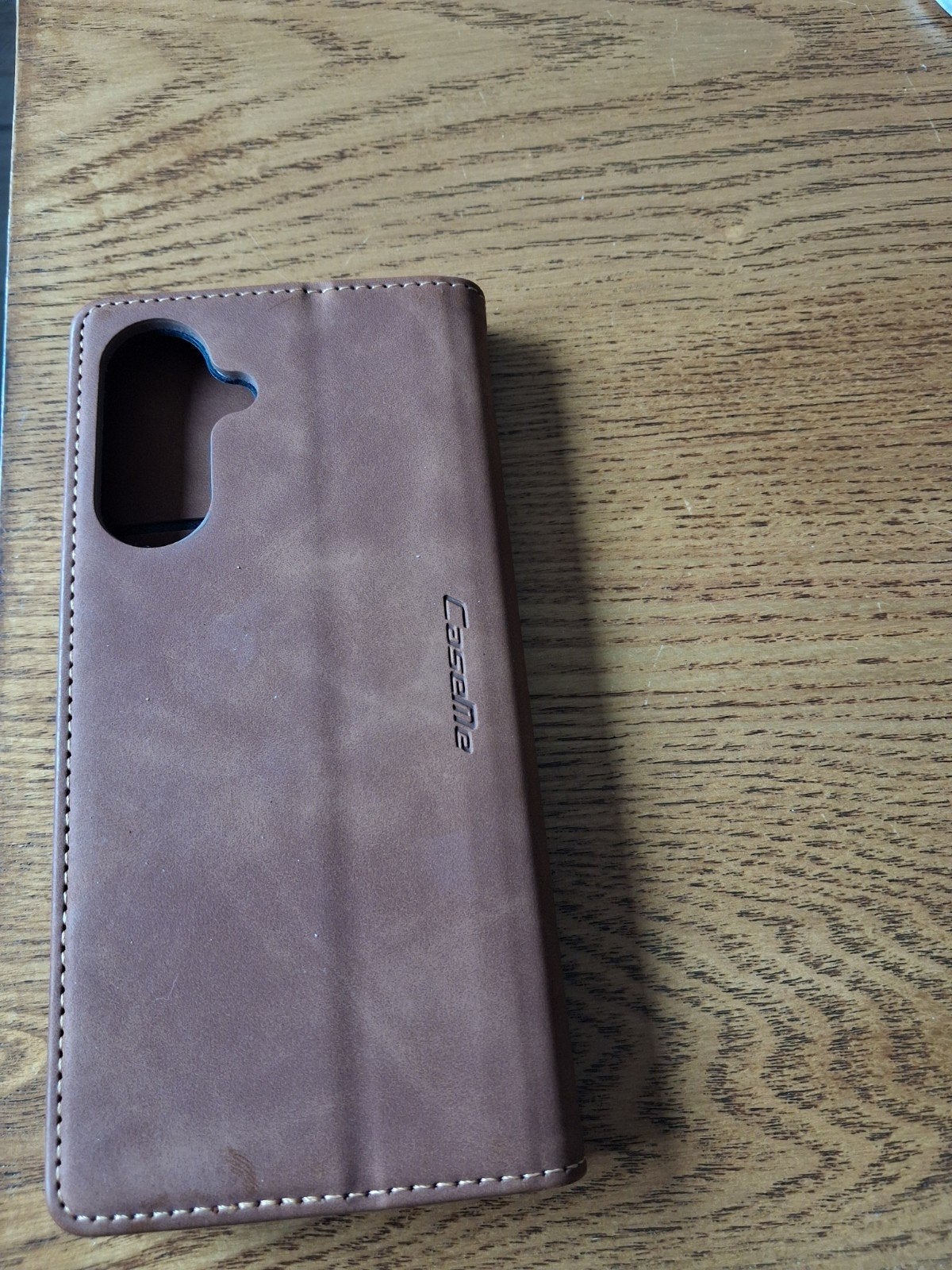 Foto 2 van hoesje bruin voor de Samsung galaxy A17