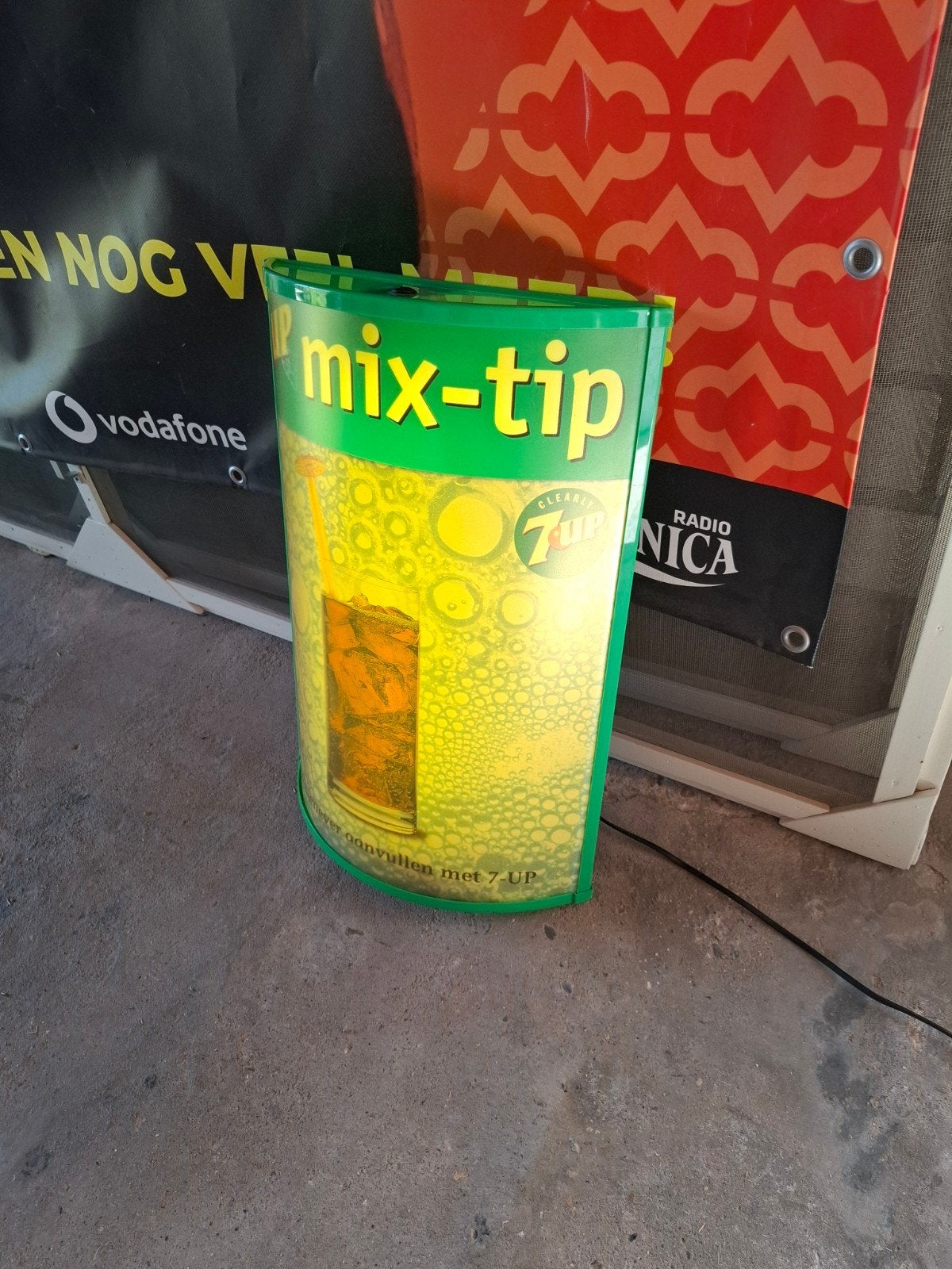 Diverse lichtbakken - 7UP Mix-Tip, Cooling Down, Ophalen, Gebruikt, Lichtbak of (neon) lamp