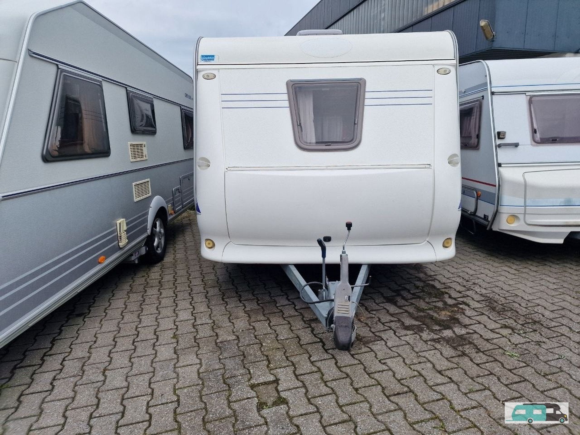Hobby excellent easy 460 UFE (bj 2006), Caravans en Kamperen, Reservewiel, Hobby, Bedrijf, 6 tot 7 meter