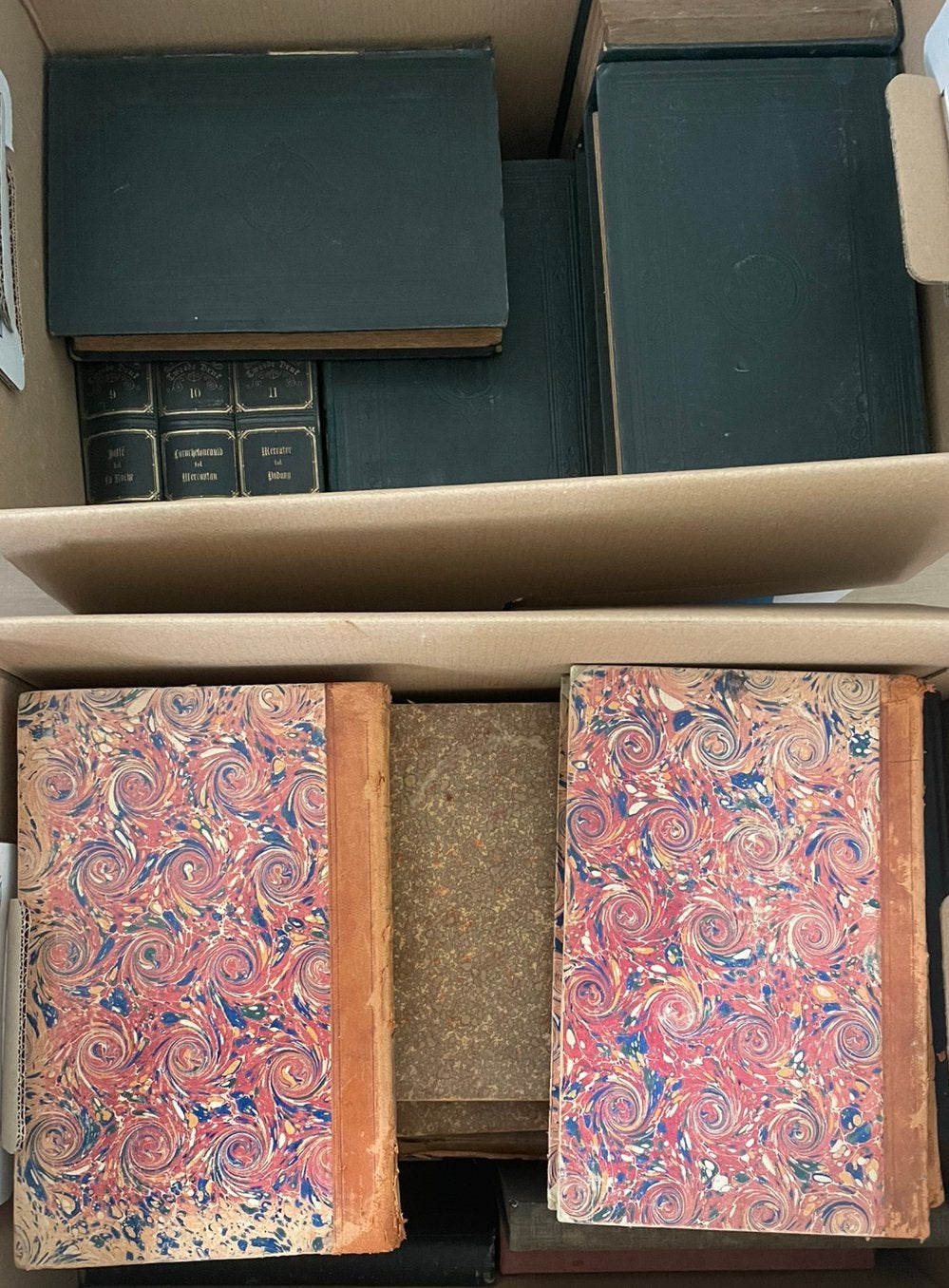 Oude/antieke boeken, Ophalen
