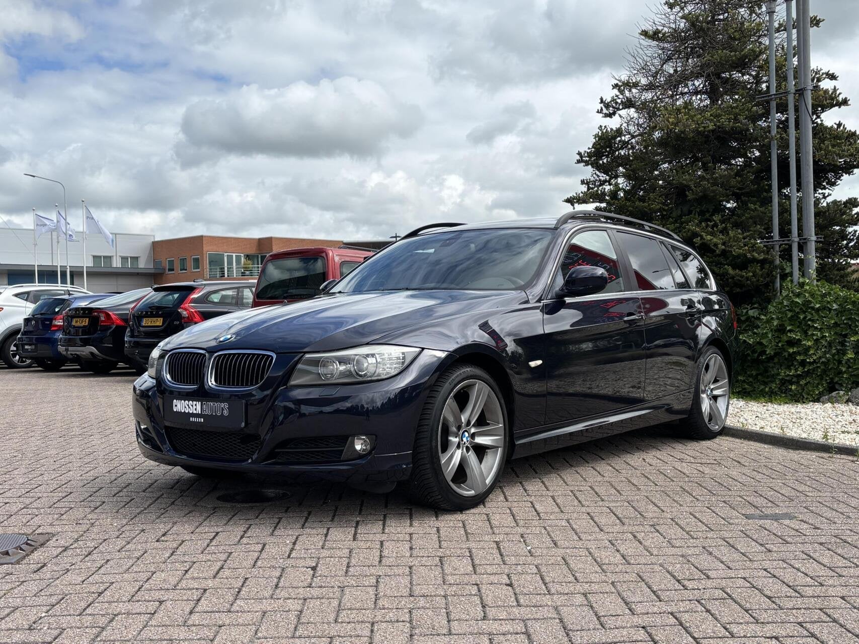 BMW 3-serie Touring 325i LCI, Leer, Xenon, Pano AUT, APK!, Auto's, 745 kg, Gebruikt, Zwart, Blauw