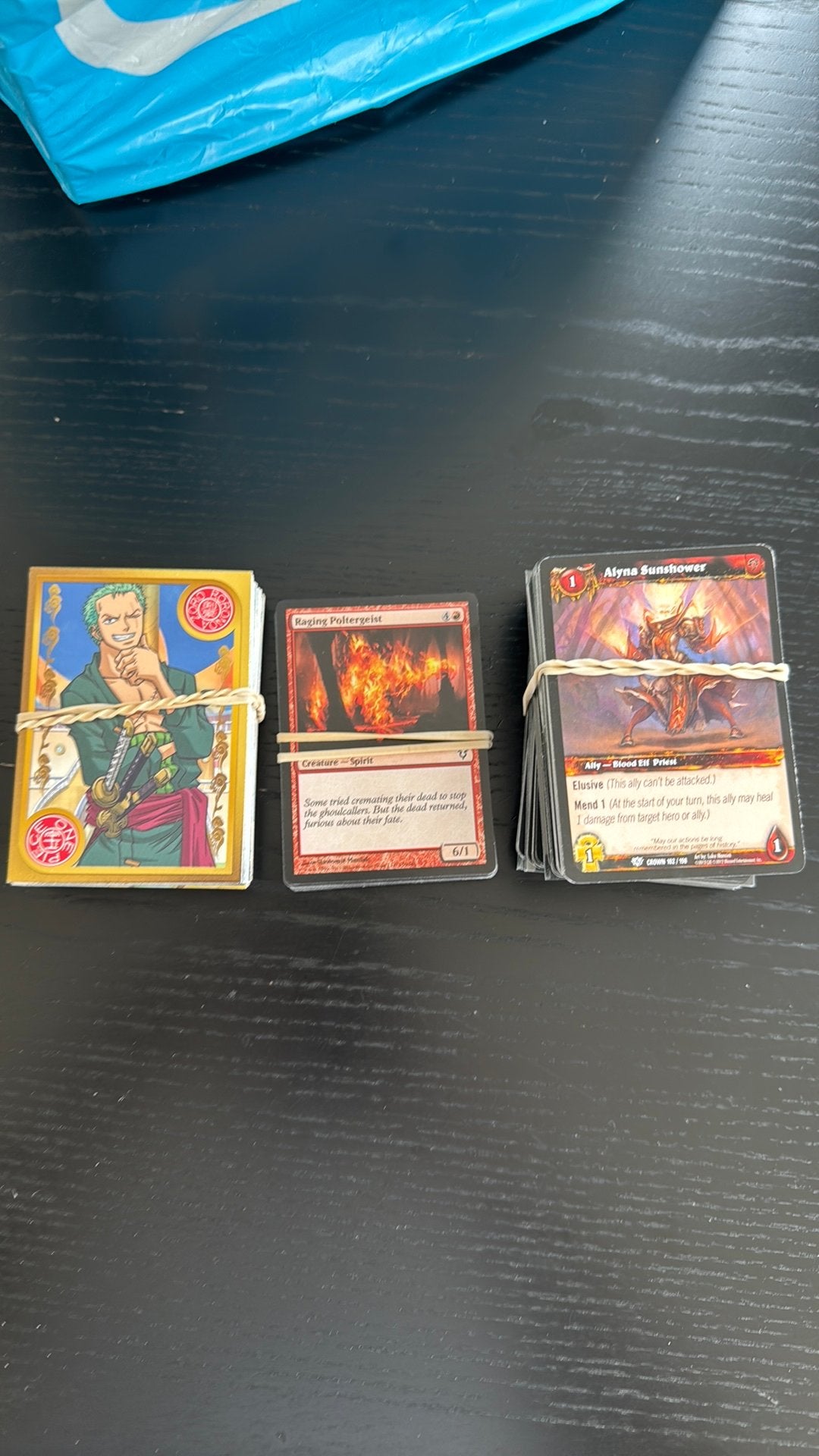 Wow magic and one piece cards, Hobby en Vrije tijd, Ophalen, Zo goed als nieuw