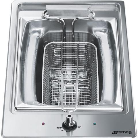 Inbouw friteuse Smeg, 2 tot 3 liter, Ophalen, Nieuw, Uitneembare binnenpan