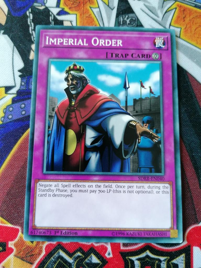 Imperial Order - SDRR - Yu-Gi-Oh, Ophalen of Verzenden, Zo goed als nieuw