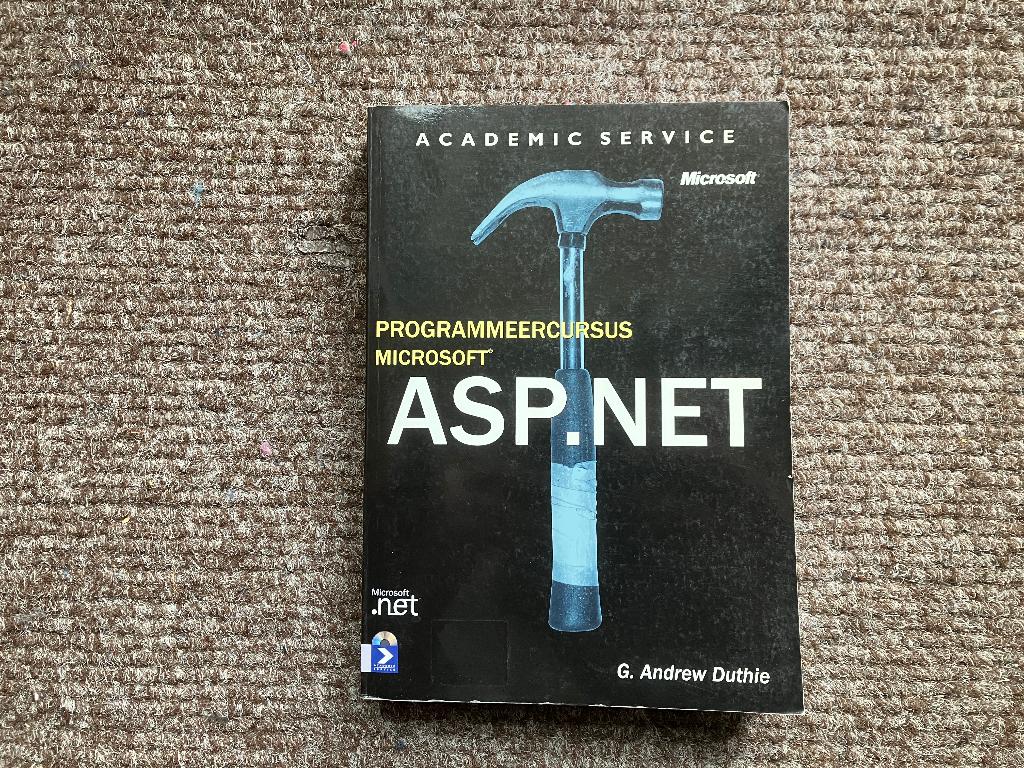 programmeercursus microsoft asp net academic service + cdrom, Boeken, Informatica en Computer, Ophalen of Verzenden, Zo goed als nieuw