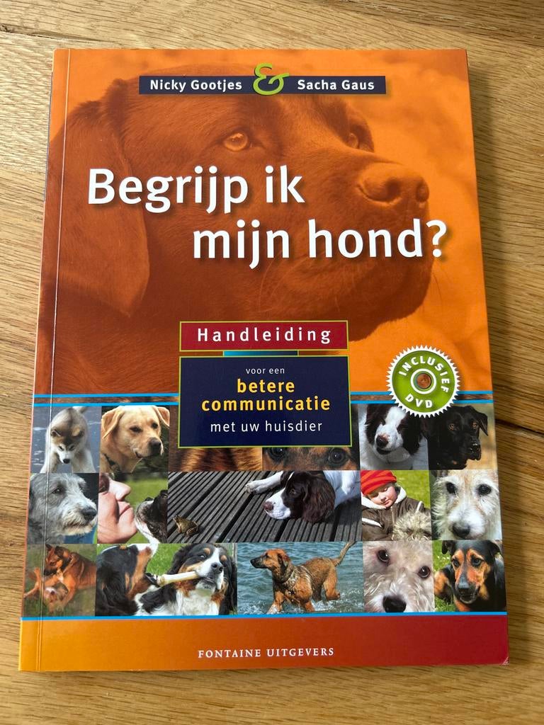 Begrijp ik mijn hond? Handleiding + DVD, Ophalen of Verzenden, Zo goed als nieuw, Honden