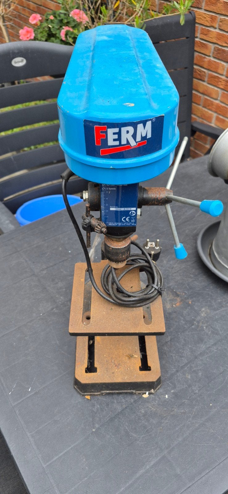 Ferm kolomboormachine 55euro, Ophalen of Verzenden, Gebruikt, Minder dan 400 watt, Kolomboormachine