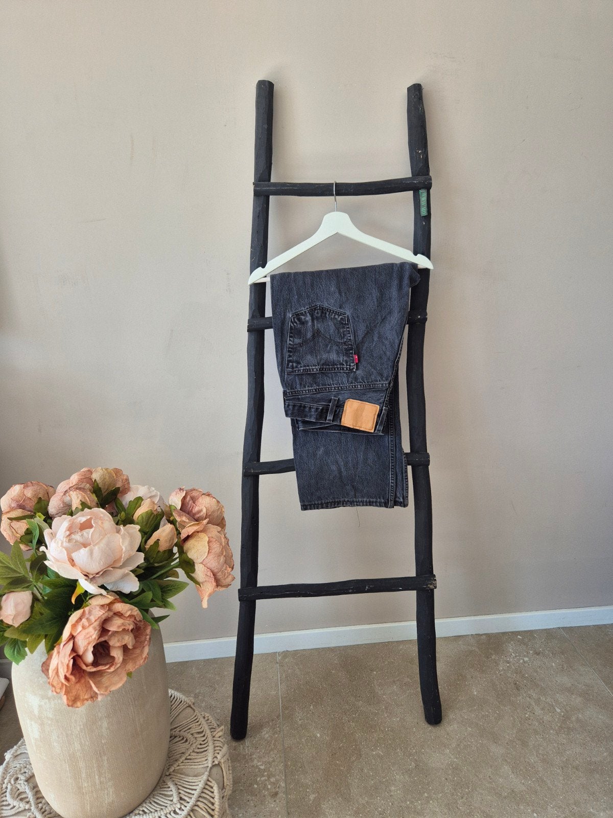 Levi's 501 W40 L32 - Zwarte spijkerbroek, Verzenden, Zwart, W30 - W32 (confectie 38/40), Gedragen
