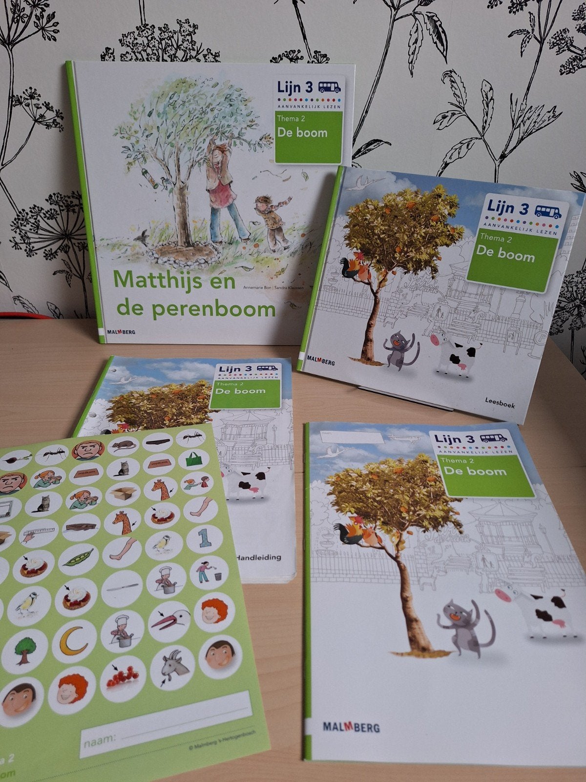 Groep3, Compleet set thema 2, Lijn 3, De boom, Ophalen of Verzenden, Nieuw, Overige niveaus, Nederlands