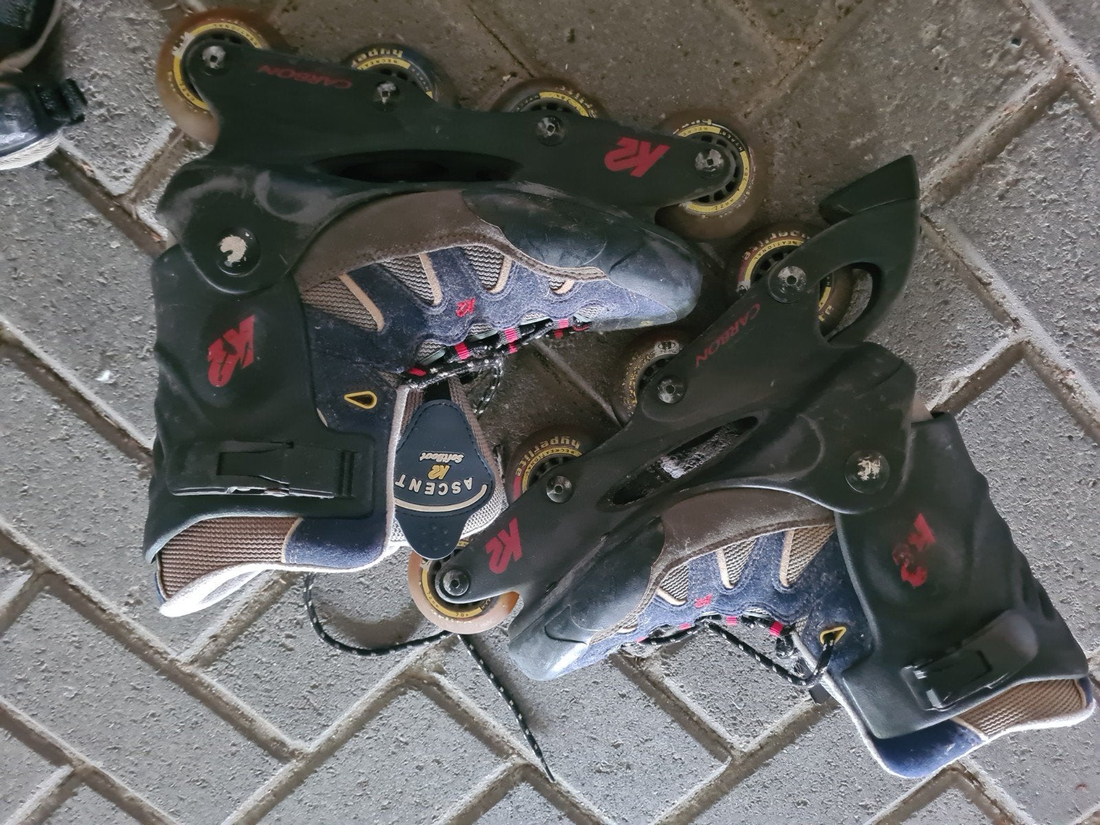 K2 Ascent Inline Skates Maat 39.5 met Bescherming, Sport en Fitness, Skeelers, Ophalen of Verzenden