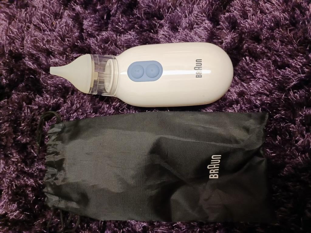 Braun neusreiniger voor baby's - Zo goed als nieuw, Ophalen of Verzenden, Zo goed als nieuw