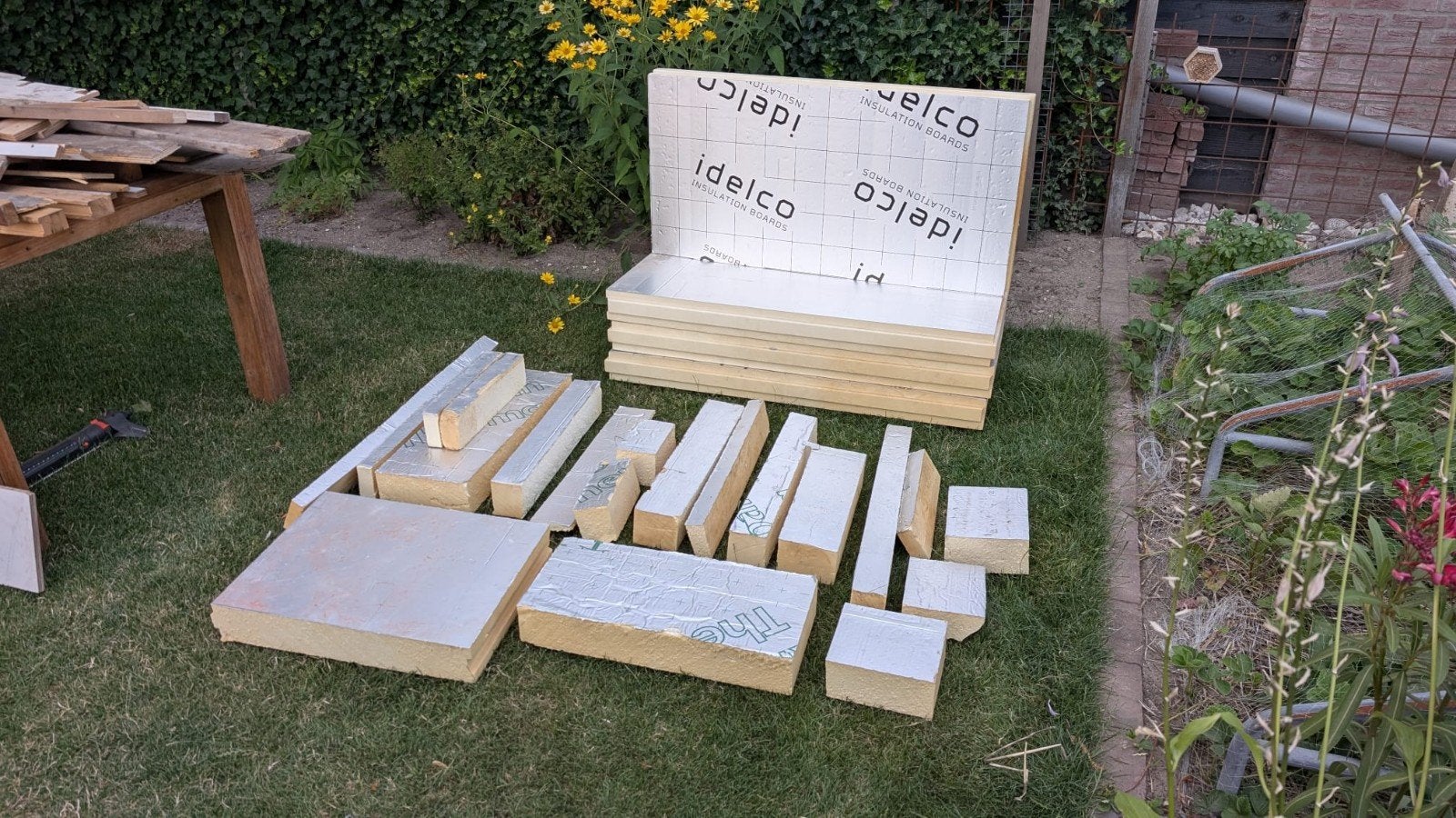 PIR isolatieplaten en reststukken, Ophalen, Nieuw, Hardschuim (Pir), Minder dan 5 m²