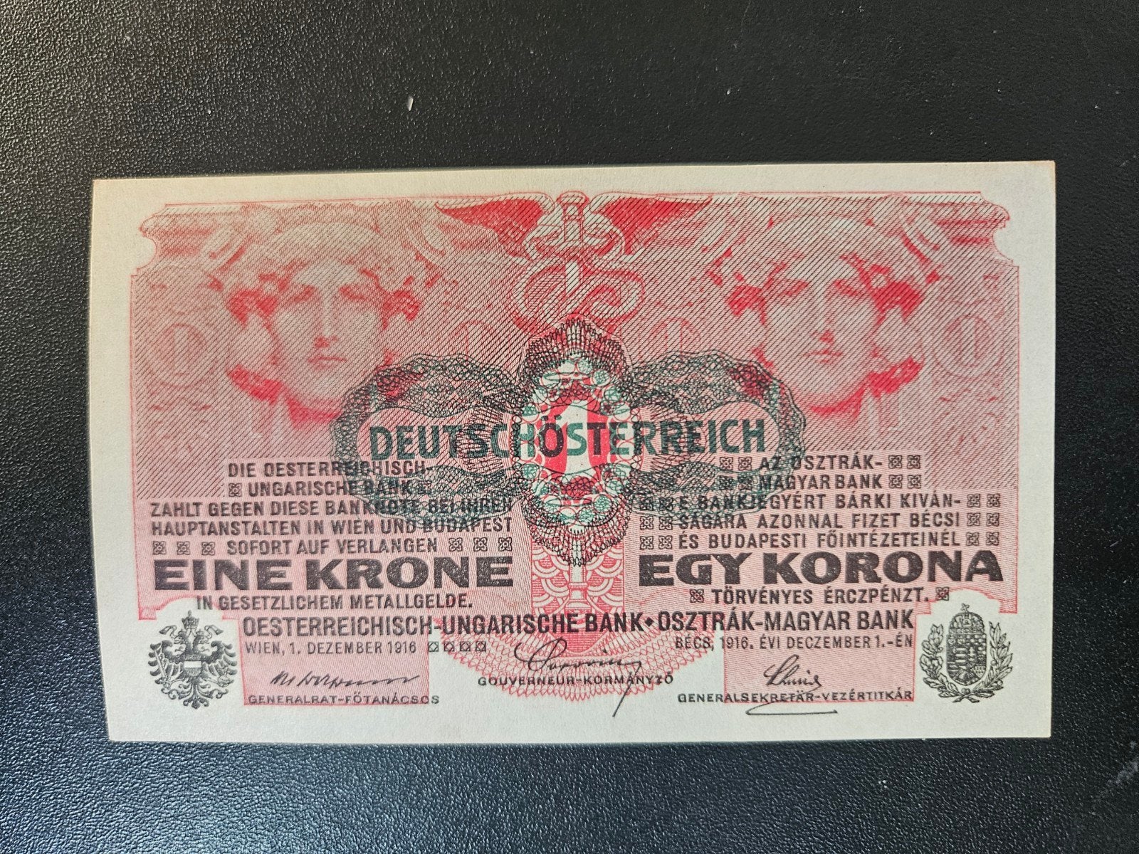 Oostenrijk pick 49 1919 (old-date 1916) zf+, Postzegels en Munten, Bankbiljetten | Europa | Niet-Eurobiljetten, Verzenden, Oostenrijk