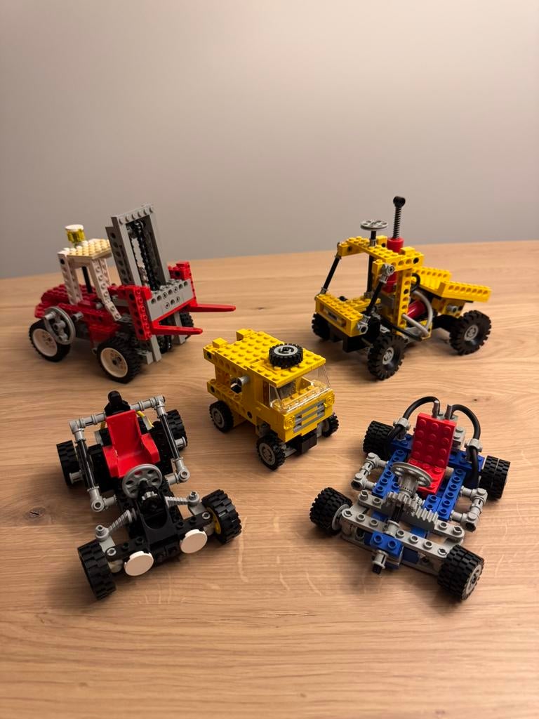 LEGO Technic sets 1972+8020+8040+8832+8835, Gebruikt, Lego, Ophalen of Verzenden, Technic