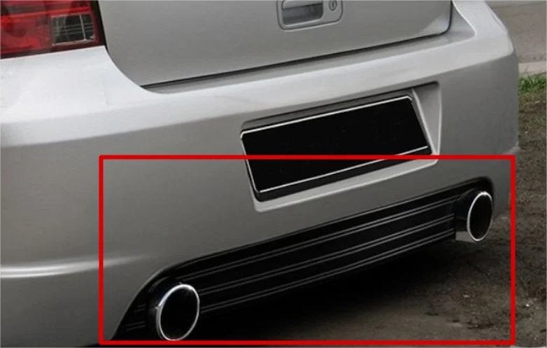 Golf MK4 R-line diffuser, Ophalen, Gebruikt, Volkswagen, Achter