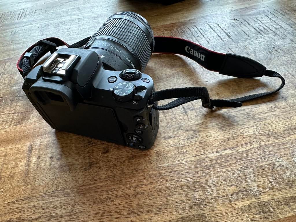 Canon EOS M50 Mark II + lens, Audio, Tv en Foto, Fotocamera's Digitaal, Gebruikt, Canon, Ophalen of Verzenden, 24 Megapixel