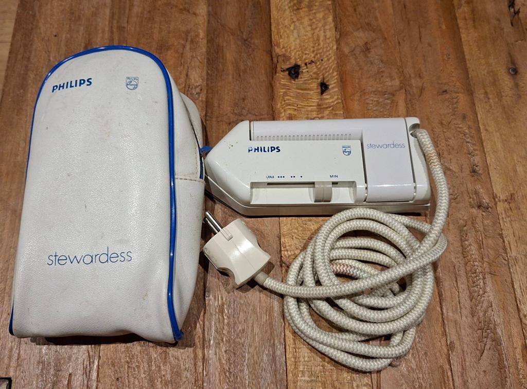 Philips Stewardess Mini Strijkijzer - Compact & Draagbaar, Witgoed en Apparatuur, Strijkijzers en Strijkplanken, Ophalen of Verzenden