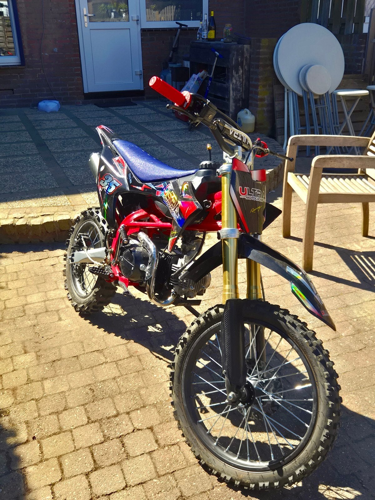 Ultra Crosser 125cc 2026 - Nieuwste Model Kickstart, Fietsen en Brommers, Brommers | Crossbrommers, Overige merken, Nieuw, 4 versnellingen