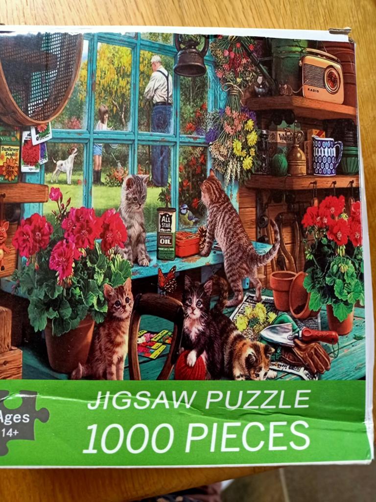 Poezen puzzel, Hobby en Vrije tijd, Denksport en Puzzels, Ophalen of Verzenden, 500 t/m 1500 stukjes