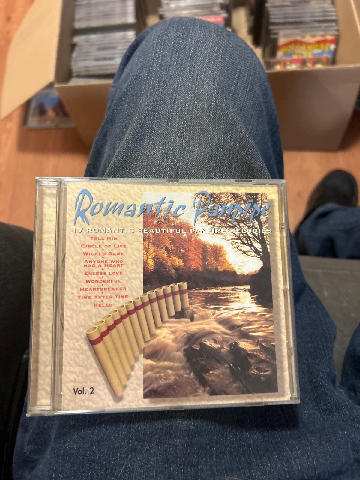 Romantic Panpipes Vol. 2 - 17 Romantische Nummers CD, Ophalen of Verzenden, Gebruikt, Album, Inclusief doosje