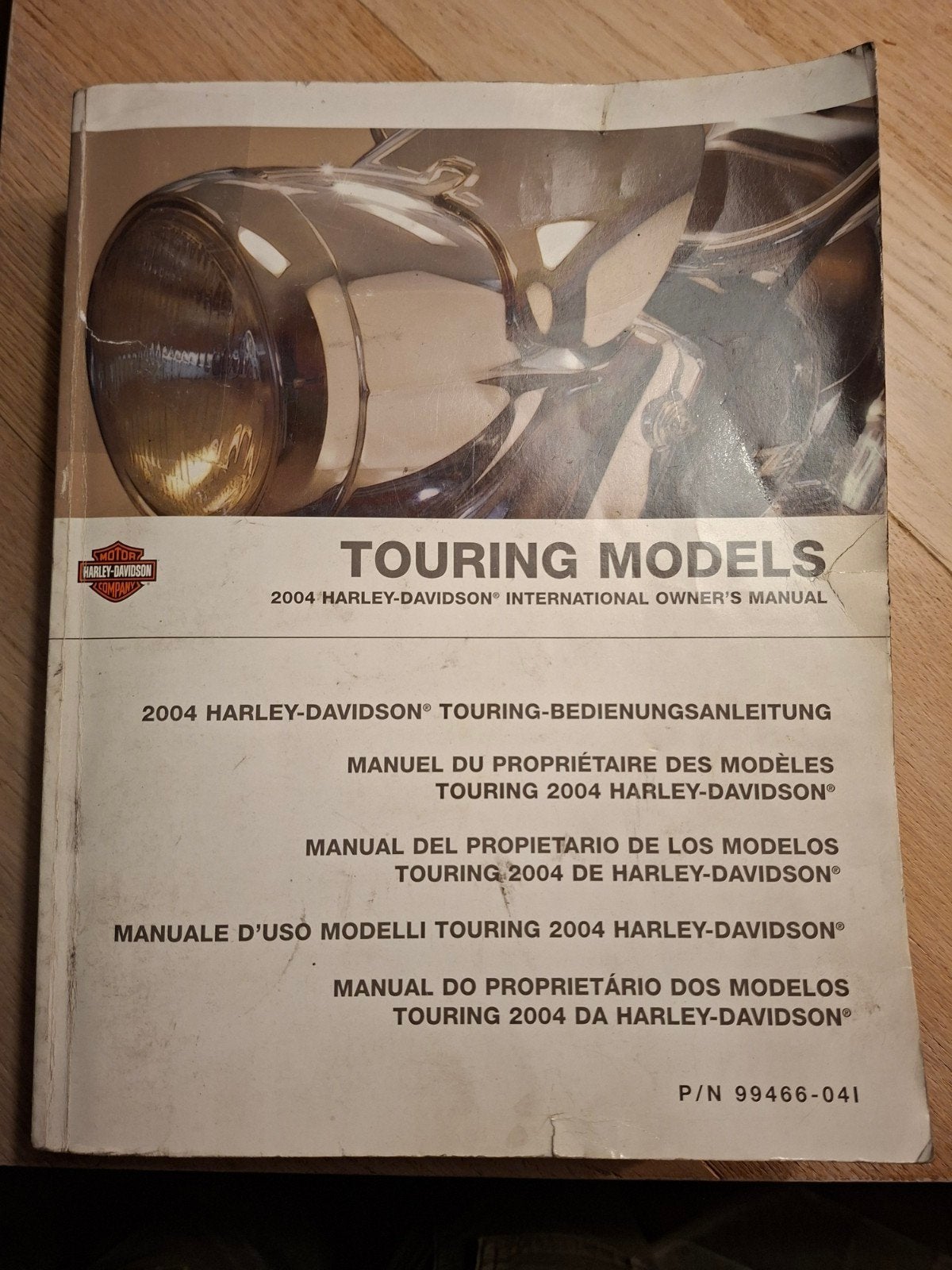 Harley-Davidson Touring Modellen Owners Manual 2004, Verzenden, Harley-Davidson of Buell