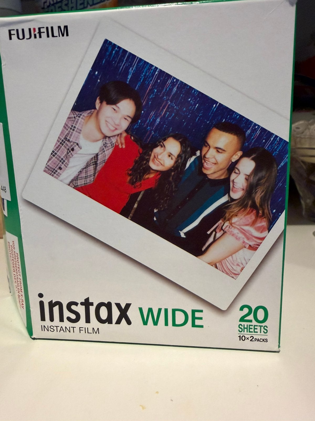 Fujifilm instax WIDE Film, Ophalen, Nieuw