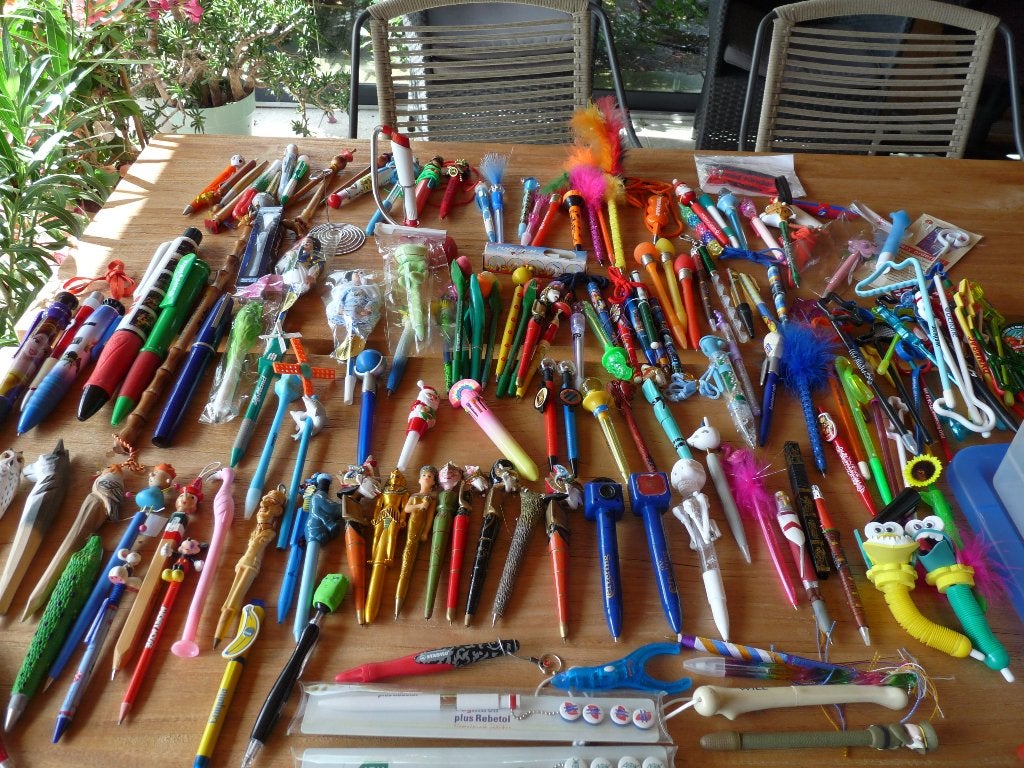 Hele bijzondere Pennen., Verzamelen, Overige merken, Balpen, Nieuw, Ophalen of Verzenden