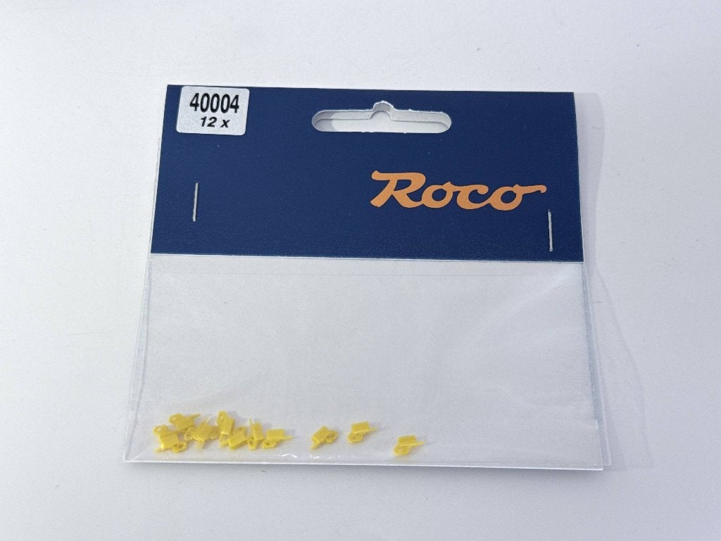 Roco 40004 - Remschoenen 12 Stk. geel H0, Gelijkstroom, Overige typen, Nieuw, Ophalen of Verzenden