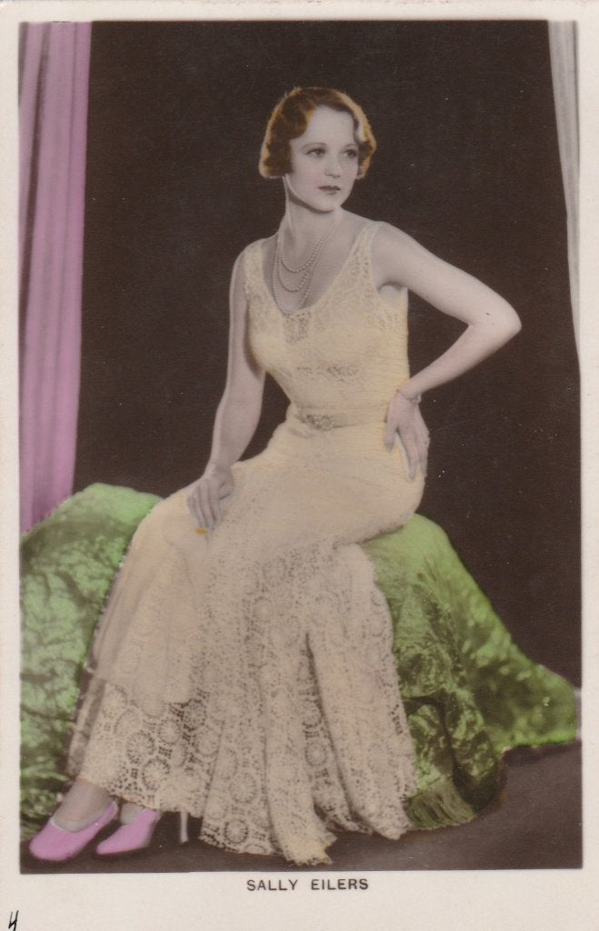 Ansichtkaart, Artiest, Sally Eilers  (845), Ophalen of Verzenden, 1920 tot 1940, Sterren en Beroemdheden