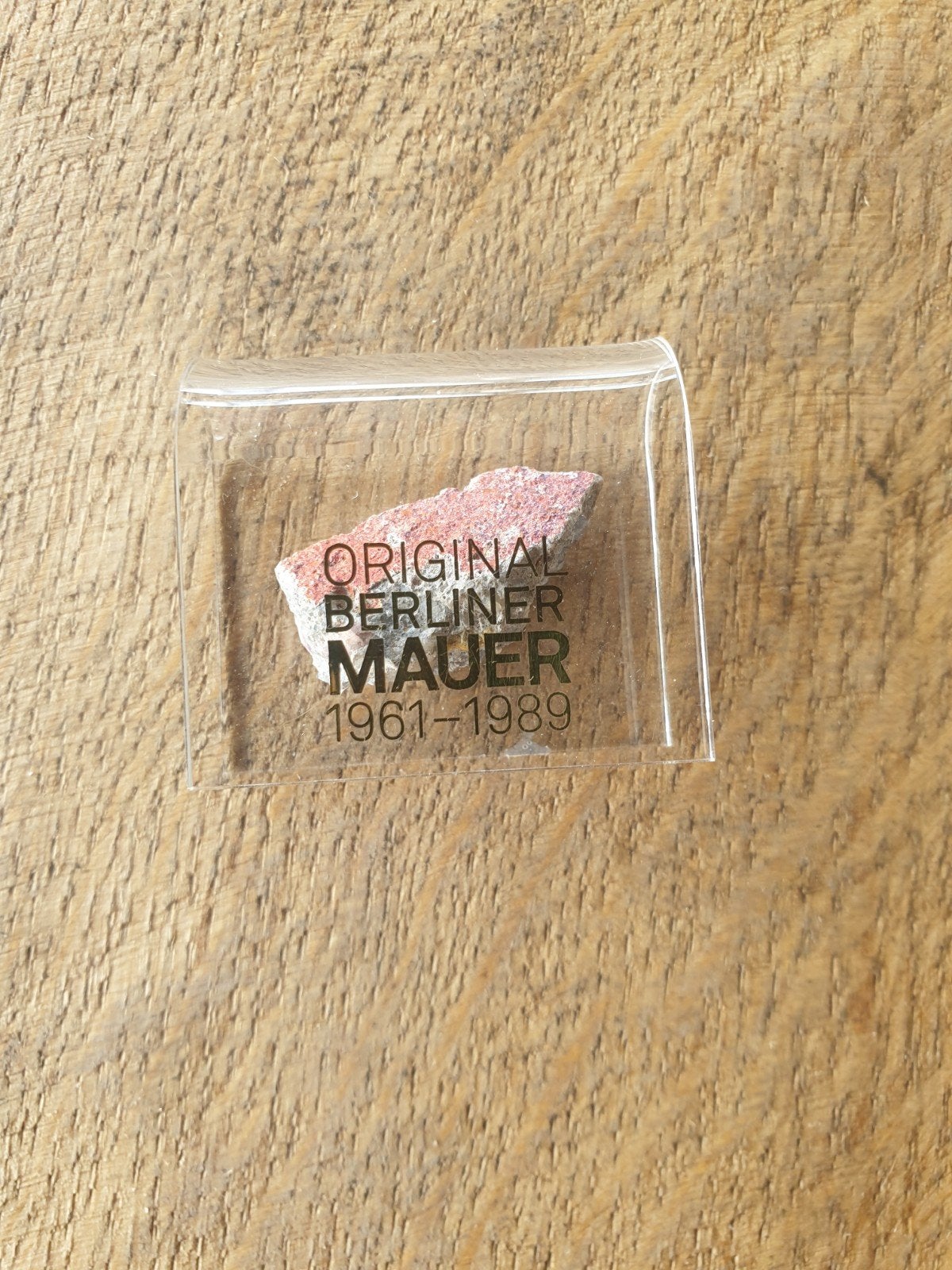 Origineel stuk Berlijnse Muur 1961-1989, Ophalen of Verzenden, Gebruikt