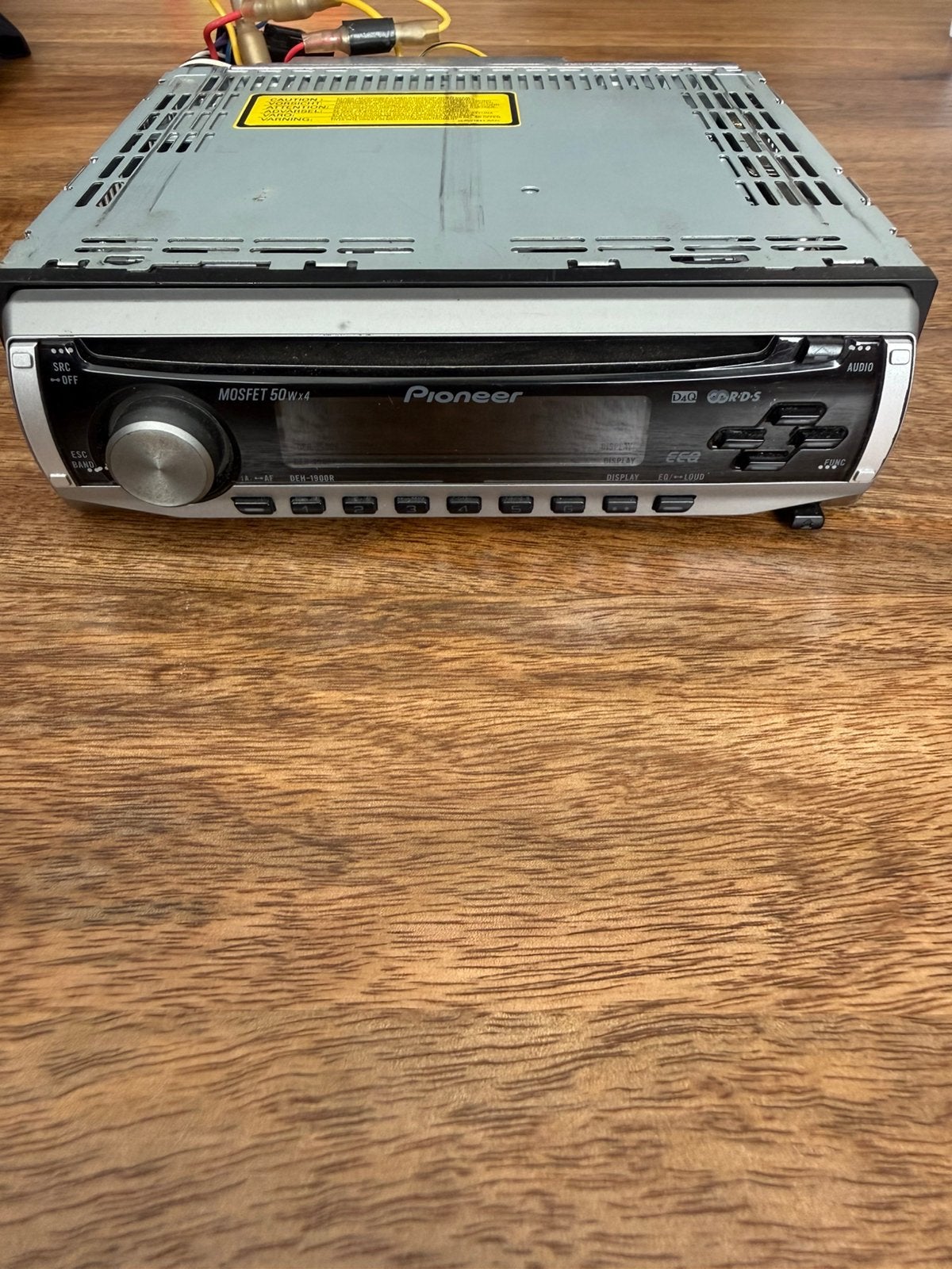Pioneer DEH-1900R, Ophalen, Gebruikt