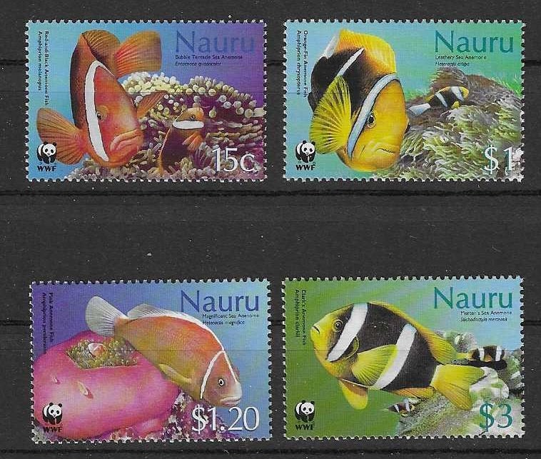 hvdhr WWF/WNF74 vissen complete postfrisse serie 2003, Postzegels en Munten, Ophalen of Verzenden, Postfris, Dier of Natuur