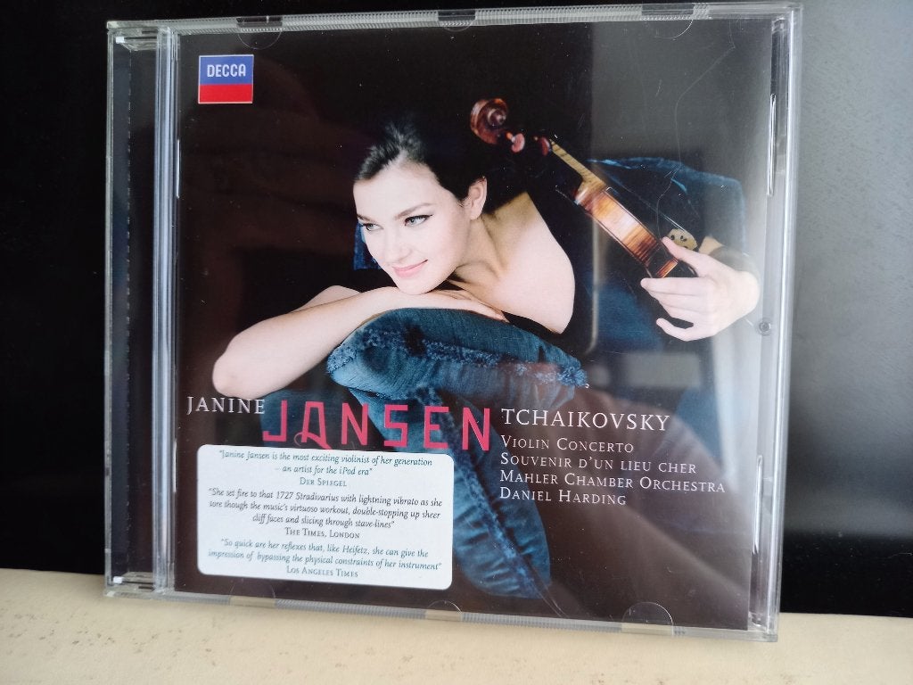 Tchaikovsky- Janine Jansen - Violin Concerto/ Daniel Harding, Ophalen of Verzenden, Modernisme tot heden, Zo goed als nieuw, Overige typen