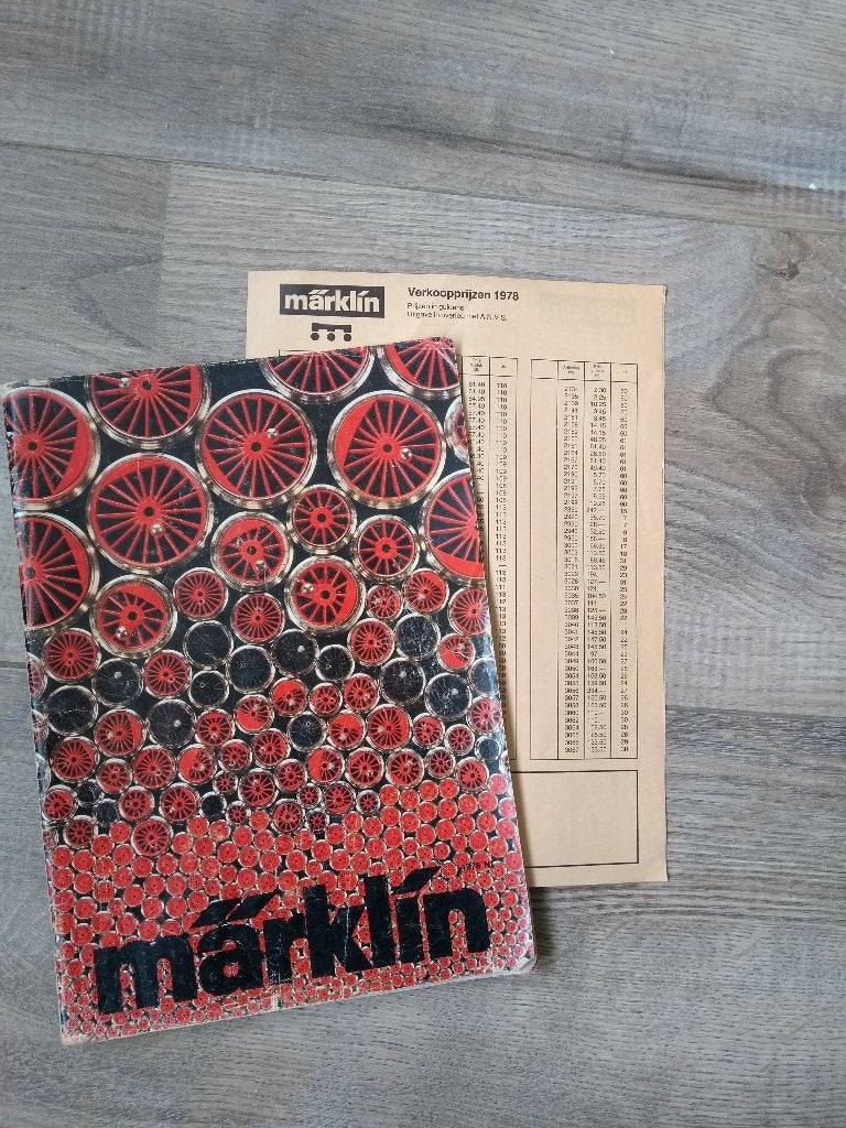 Marklin catalogus, Ophalen of Verzenden, Wisselstroom, Boek, Tijdschrift of Catalogus, Märklin