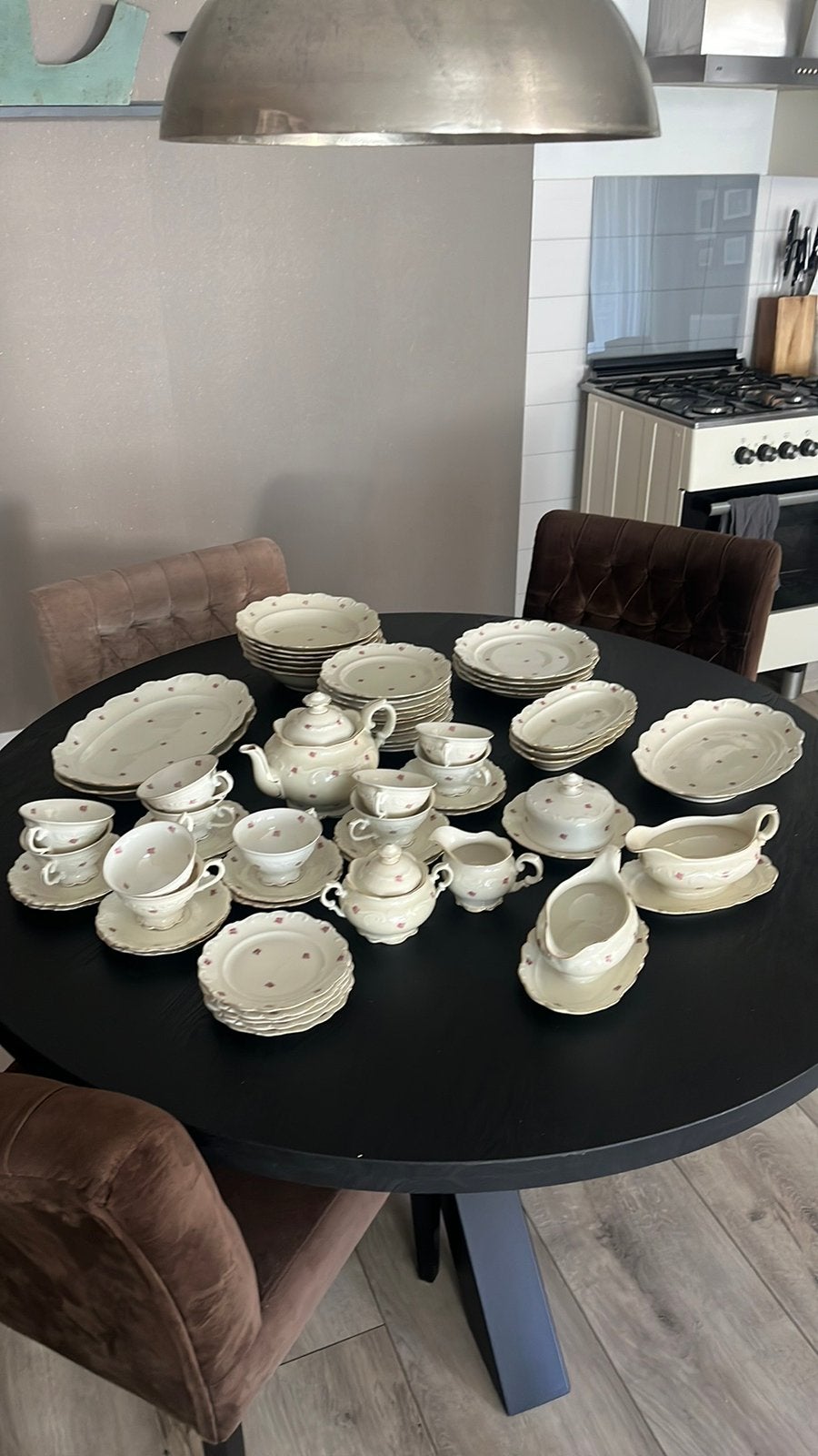 Bavaria roosjes servies, Antiek en Kunst, Antiek | Servies compleet, Ophalen