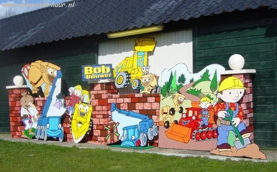 Straatversiering Bob de Bouwer te huur, Ophalen, Gebruikt, Overige