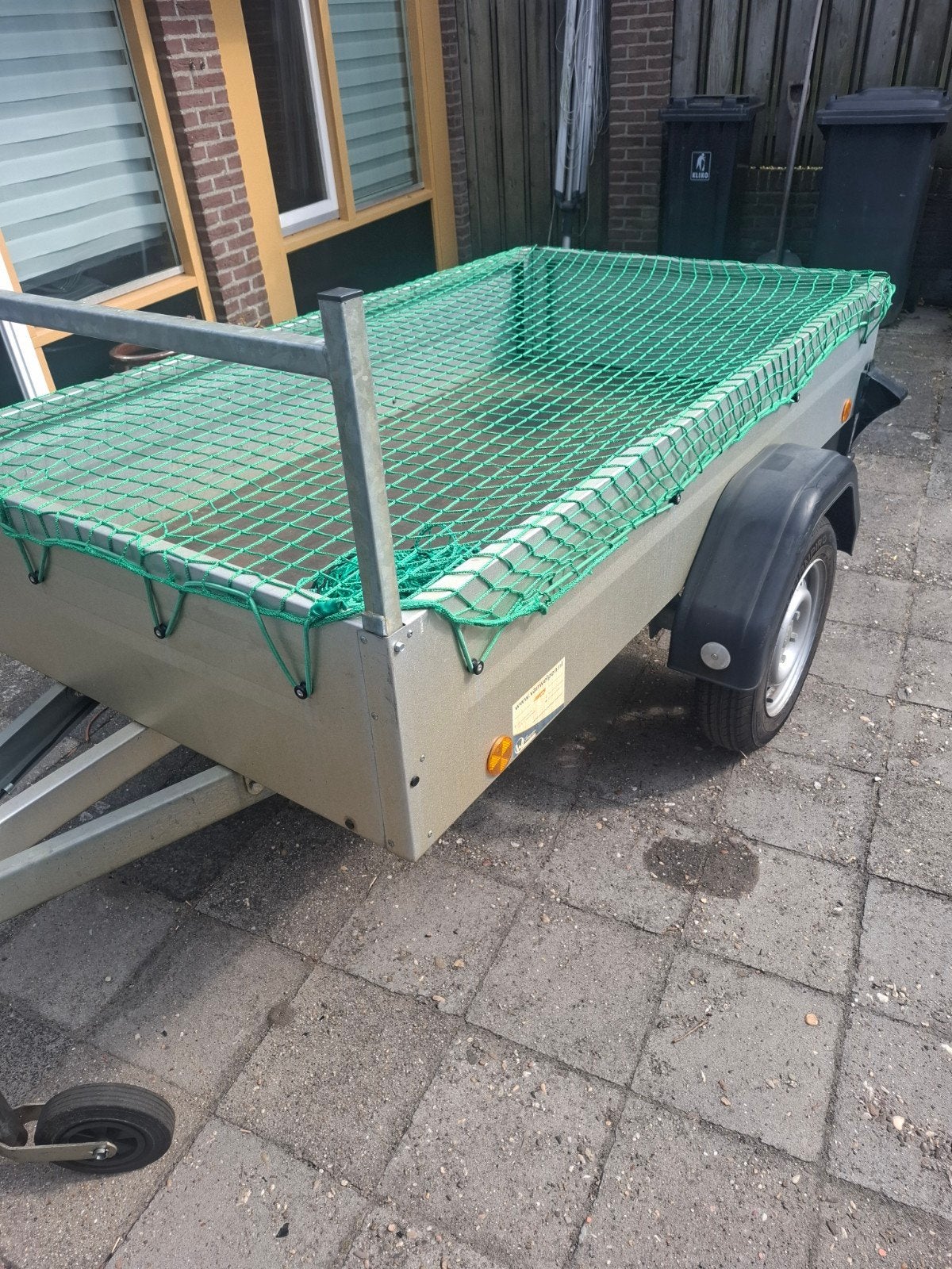 enkel as aanhanger, Auto diversen, Aanhangers en Bagagewagens, Ophalen, Zo goed als nieuw