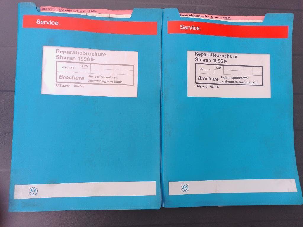 Werkplaatsboeken Vw Sharan 2.0 benzinemotor ADY Golf Corrado, Ophalen of Verzenden, Gelezen, Volkswagen
