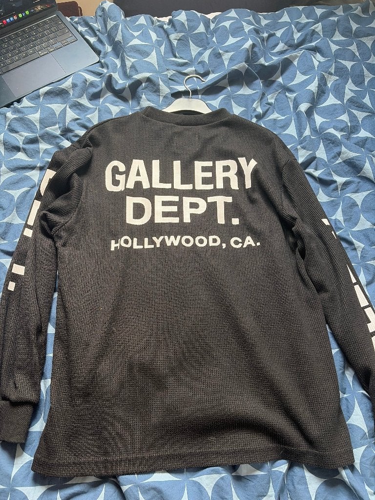 Gallery dept longsleeve, Zwart, Ophalen of Verzenden, Gallery Dept., Gedragen
