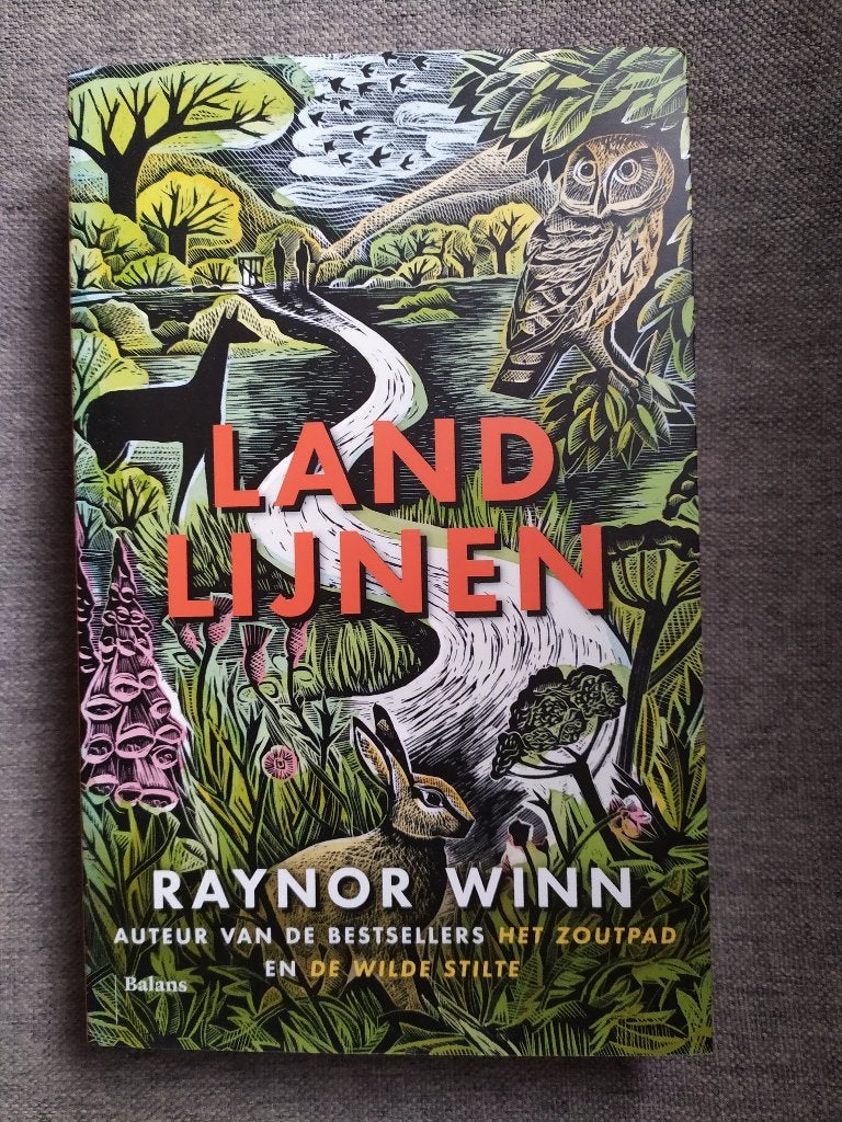 Raynor Winn, Landlijnen, Ophalen of Verzenden, Zo goed als nieuw
