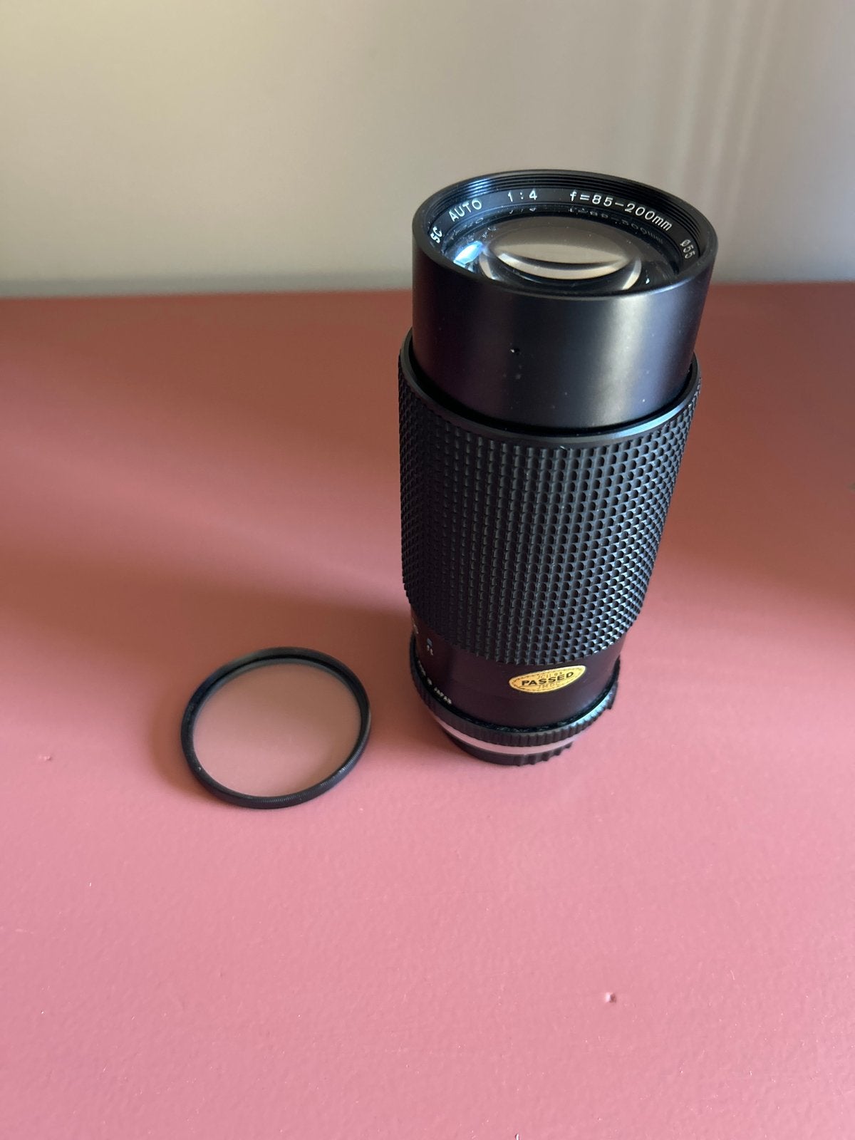 Super Albinar Auto f=85-200mm 1:4 Zoomlens, Overige merken, Gebruikt, Overige vattingen, Inclusief filter