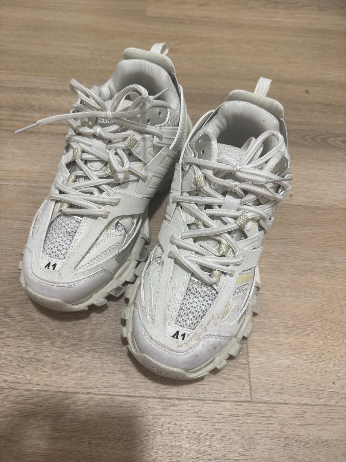Balenciaga Track 1 White, Kleding | Heren, Schoenen, Wit, Boots, Nieuw, Ophalen of Verzenden