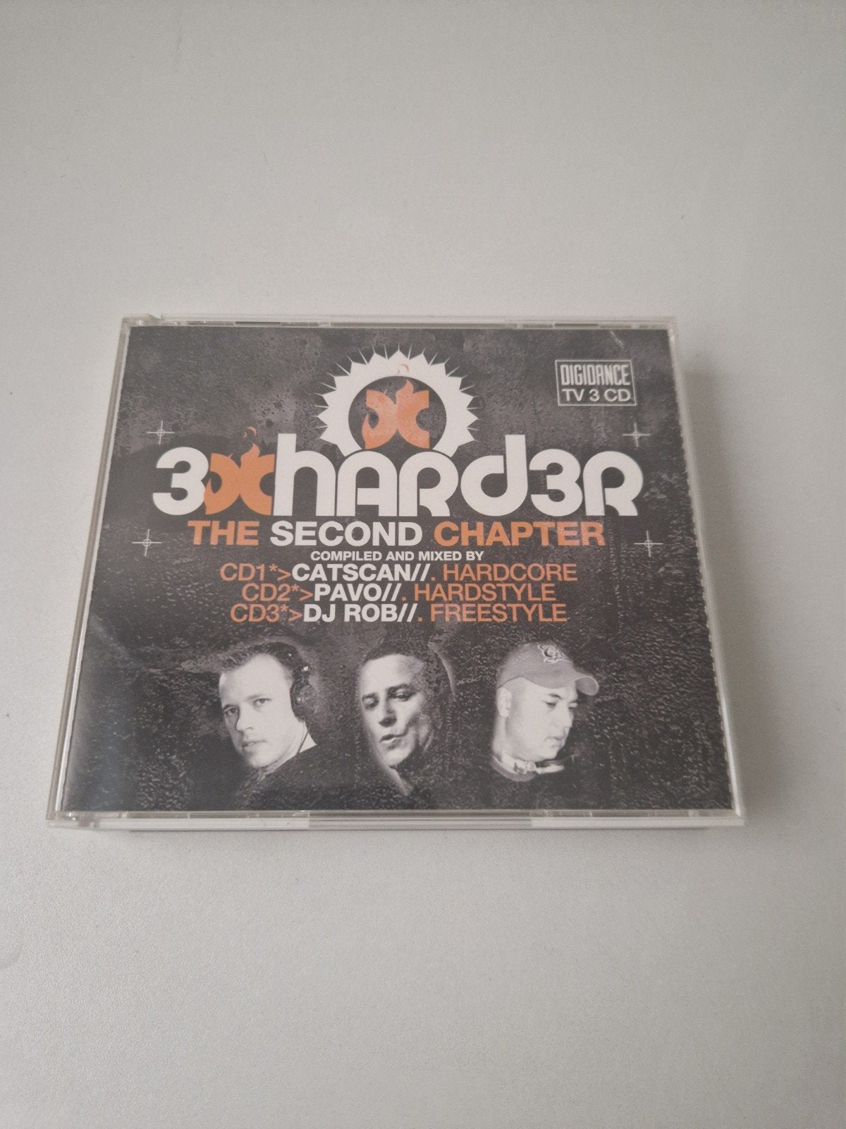3 x harder pavo catscan dj rob thunderdome, Verzenden, Zo goed als nieuw