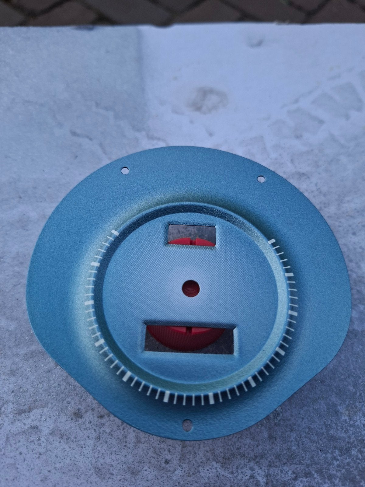Harley kilometerteller blue face 48 52 stewart warner, Verzenden, Nieuw
