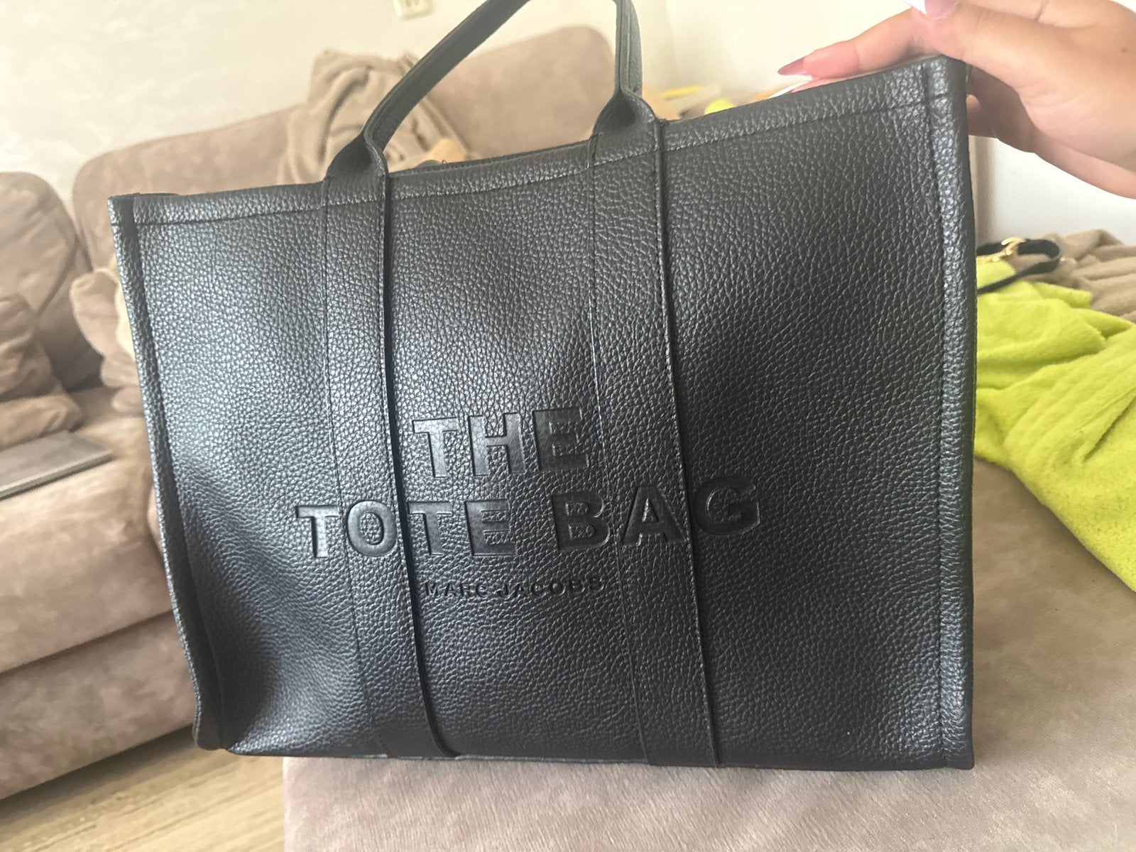 Marc Jacobs The Tote Bag - Zwart, Ophalen of Verzenden, Zo goed als nieuw, Zwart, Shopper