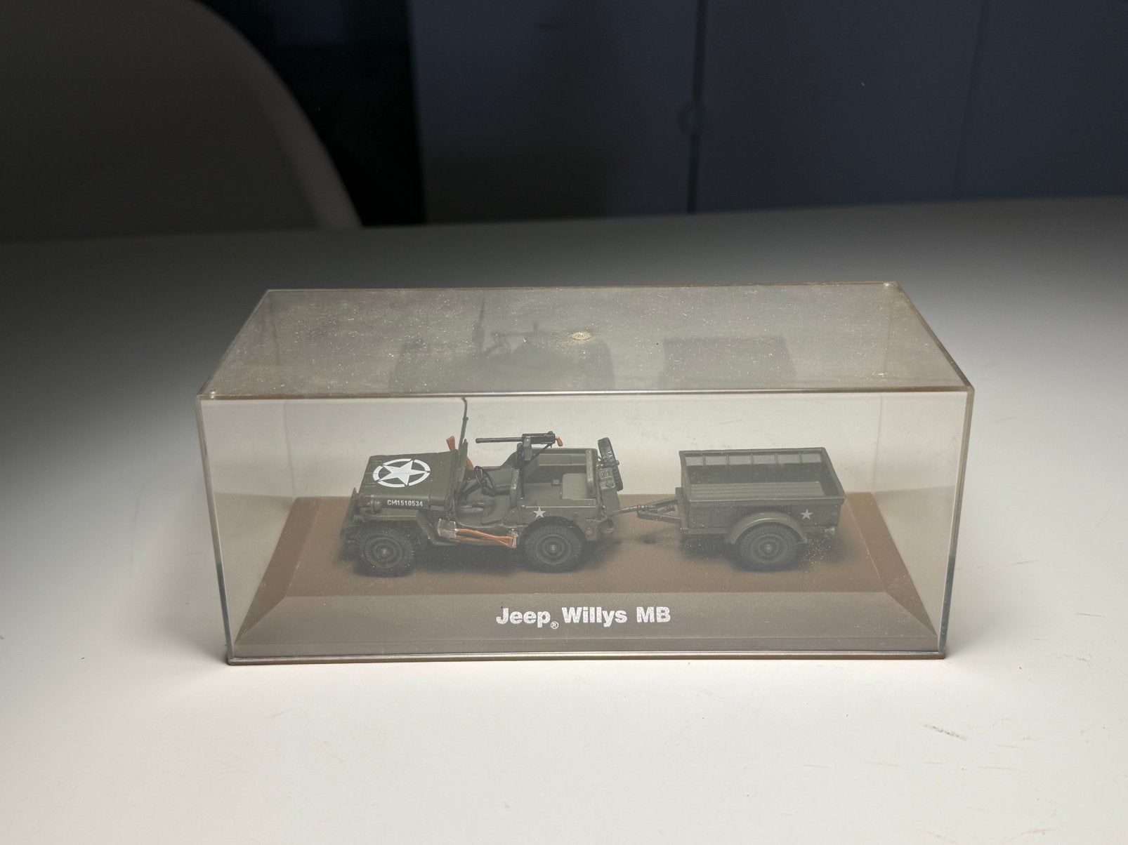Editions Atlas - Jeep Willys MB - Schaal 1:43, Verzenden, Zo goed als nieuw, Auto, Overige merken
