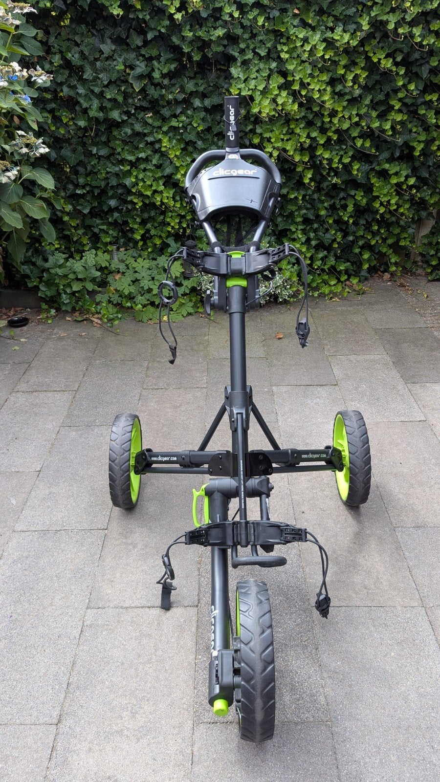 Clicgear 3.5+ golftrolley, Ophalen, Zo goed als nieuw, Golfkar, Overige merken